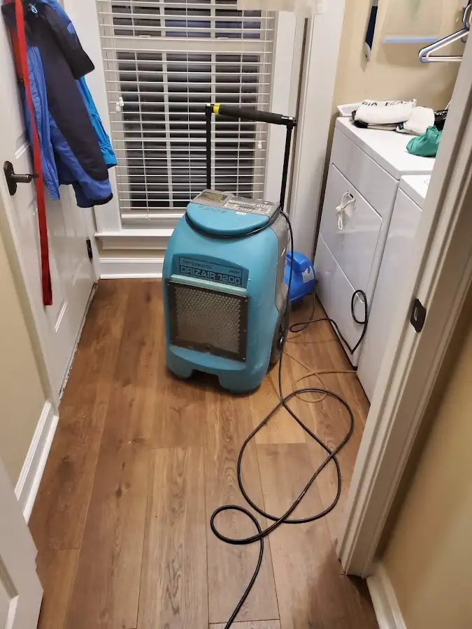 Commercial dehumidifier deployed for Flood Damage Cleanup in Redland